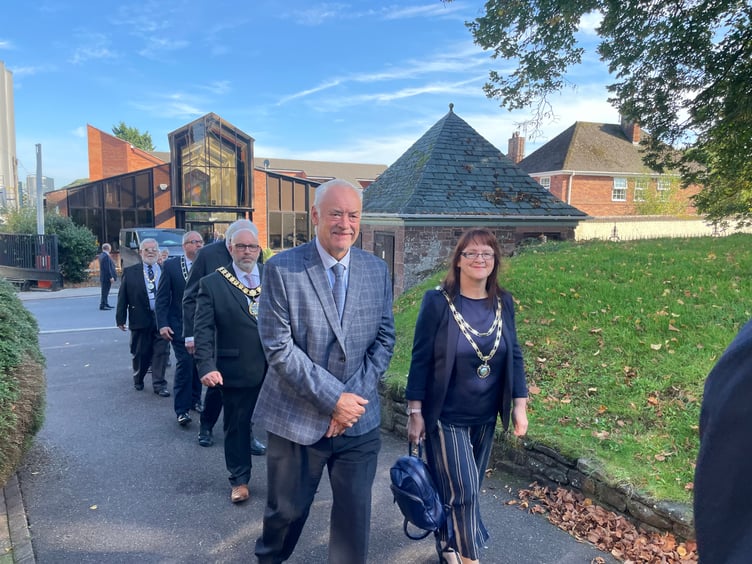 Images from the Mid Devon District Council Civic Service held at Crediton Parish Church.
AQ 8739