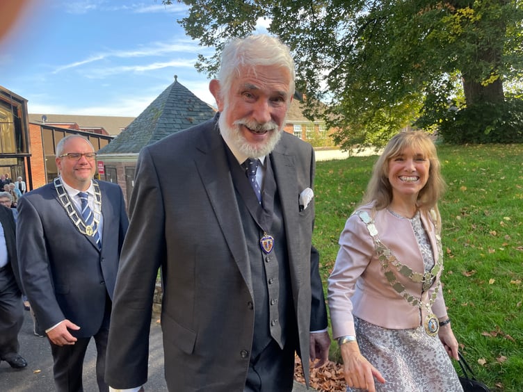 Images from the Mid Devon District Council Civic Service held at Crediton Parish Church.
AQ 8744