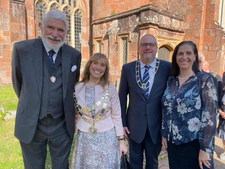 Images from the Mid Devon District Council Civic Service held at Crediton Parish Church.
AQ 8746