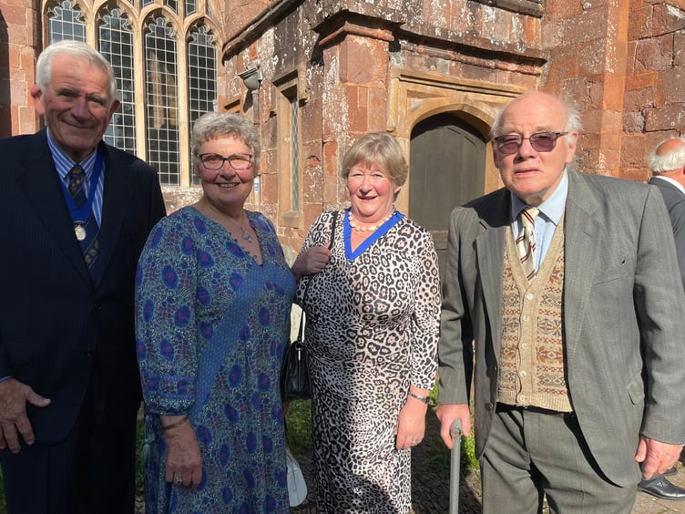 Images from the Mid Devon District Council Civic Service held at Crediton Parish Church. AQ 8750