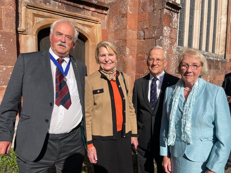 Images from the Mid Devon District Council Civic Service held at Crediton Parish Church. AQ 8753