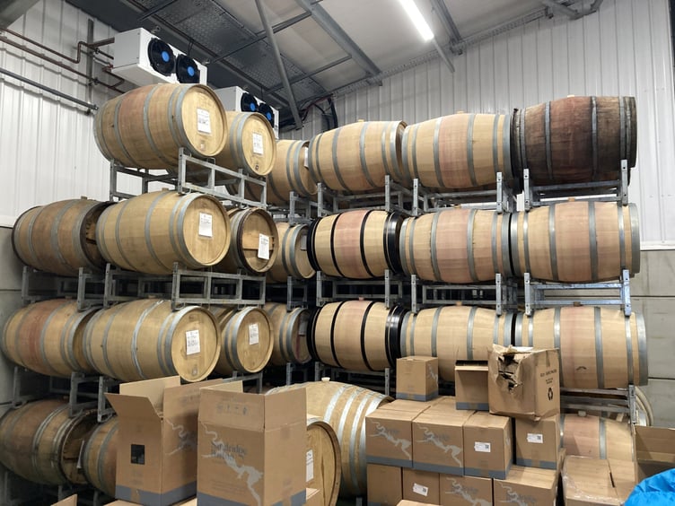Only old barrels are used