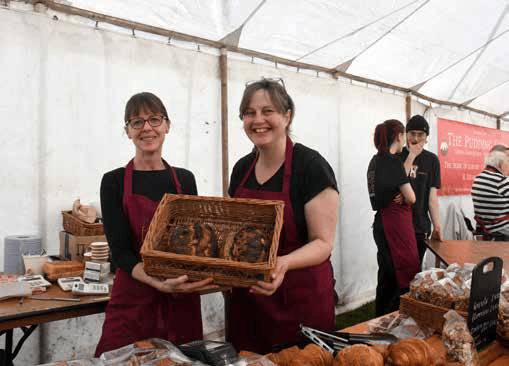 Debbie Smith and Lou Warren of Forest Bakehouse in Longhope