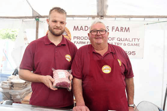 Will Ruck and Derek Williams of Madgett's Farm, Tidenham