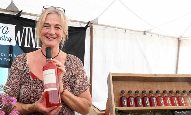 Debbie Attrill of Longhope-based Wild Country Wines
