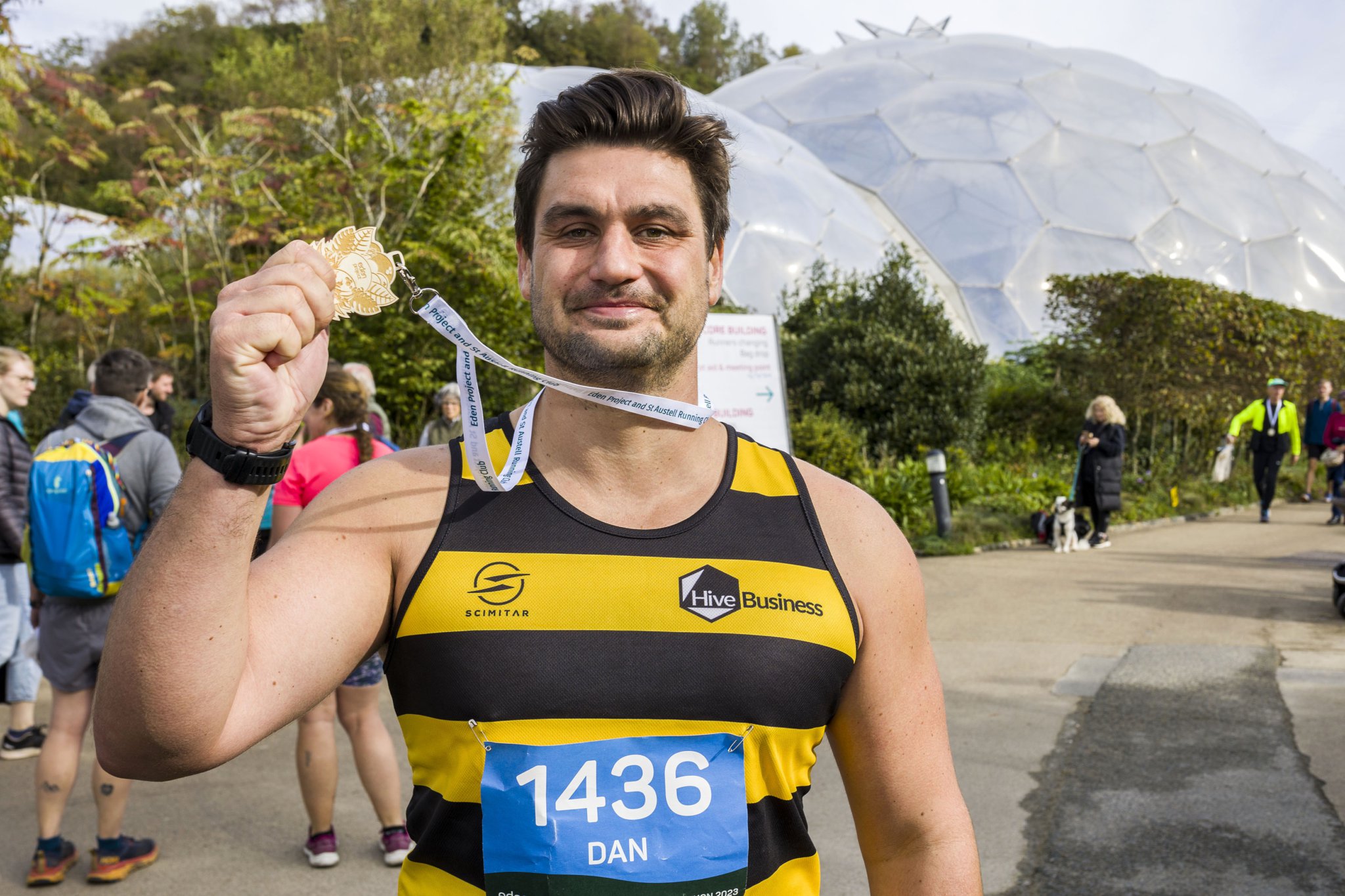 Dan Fine who raised £6,000 to support his friend with brain cancer