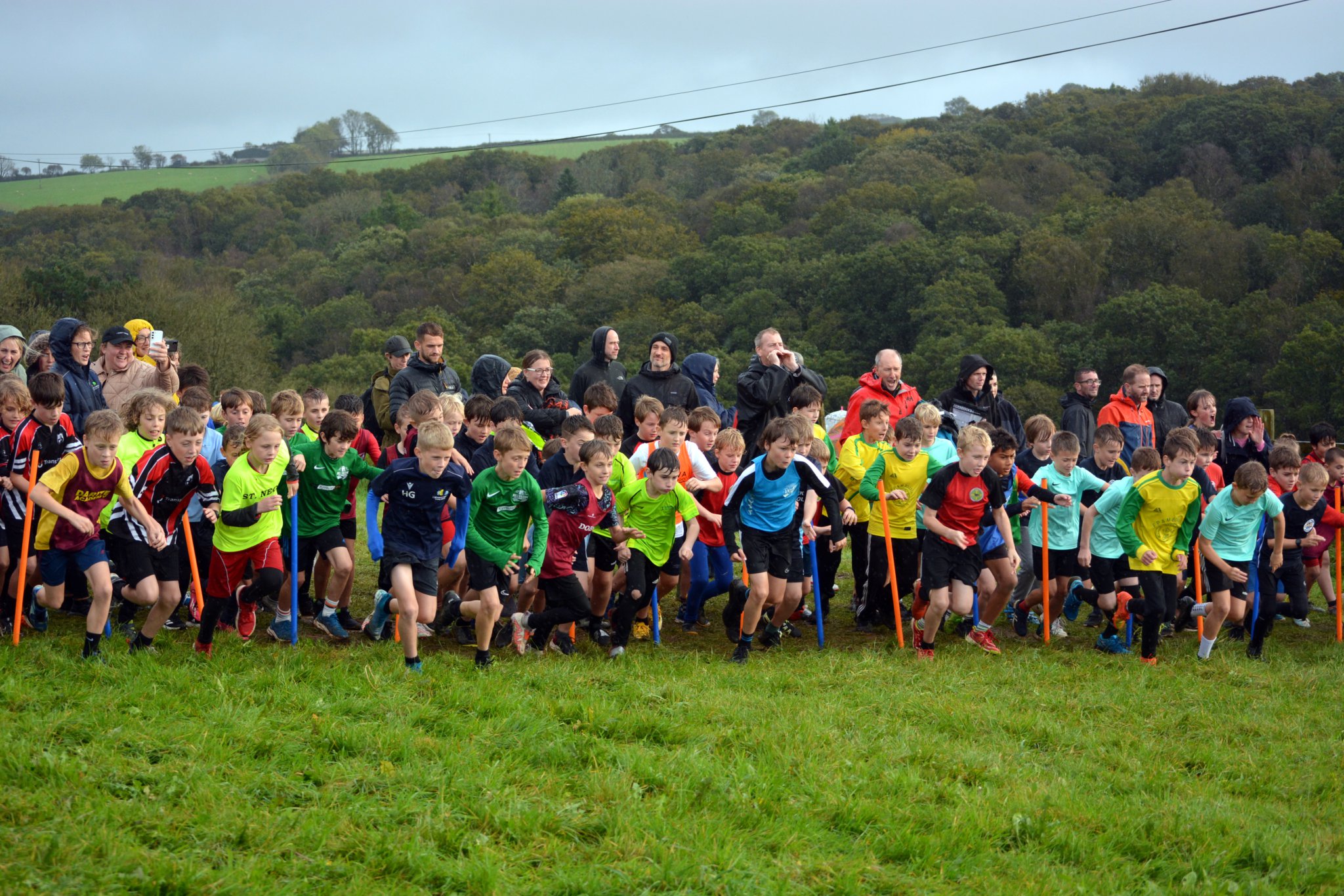 Winner of the Year 3 and 4 girls race