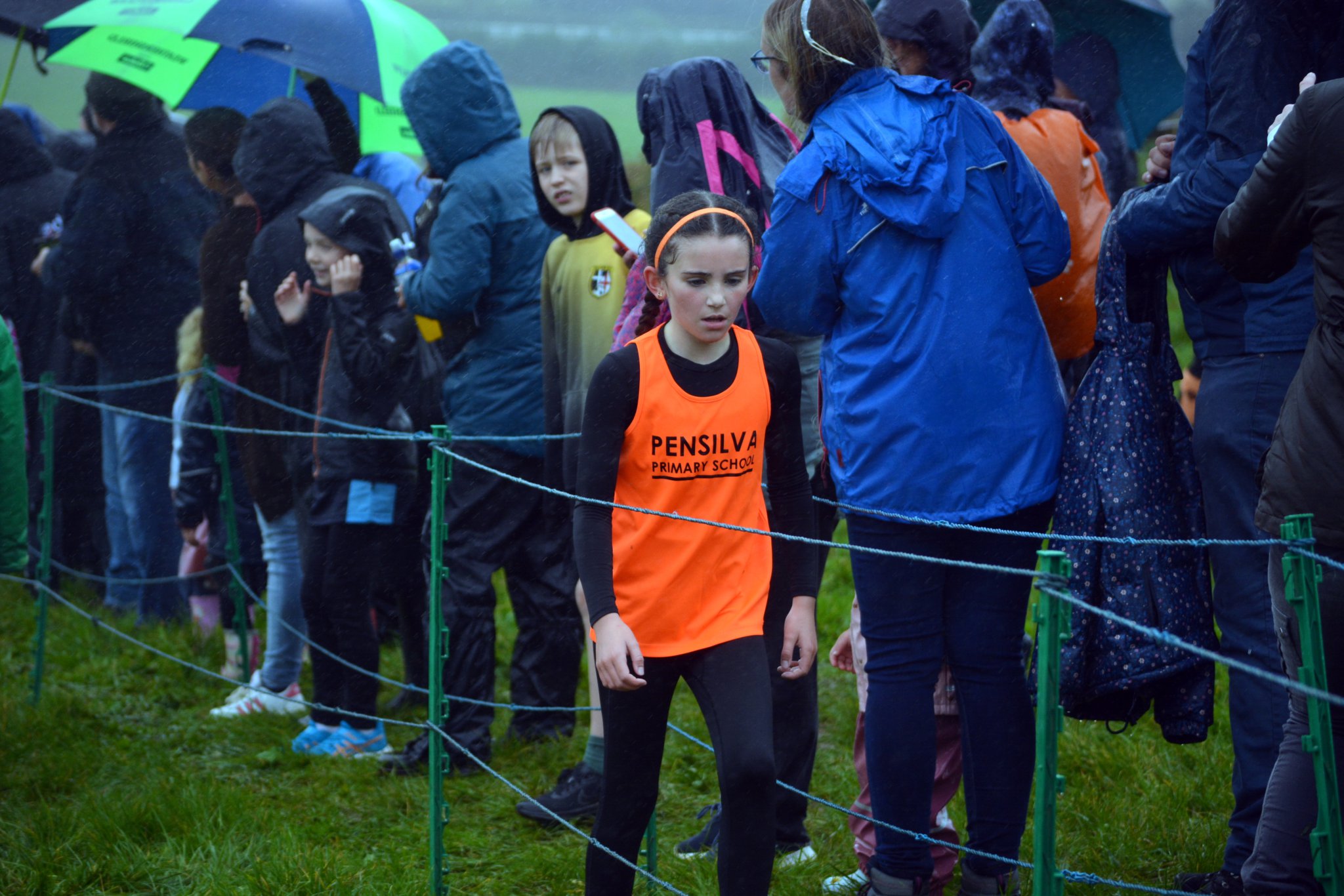 Winner of the Year 3 and 4 girls race