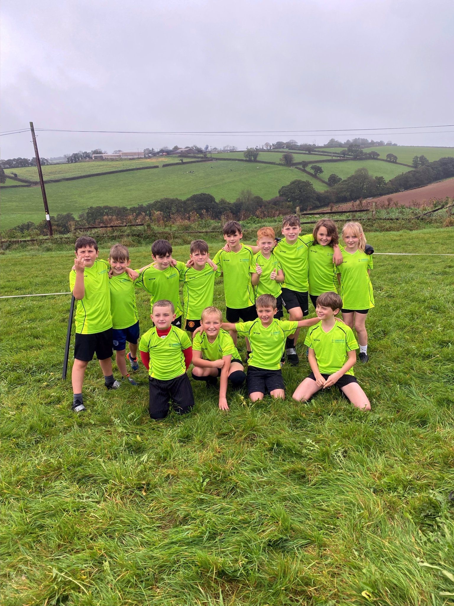 Sharon Parnell said: “Lewannick school pupils had a great time at the first cross country very wet and muddy but all enjoyed it and can’t wait for the next one.”