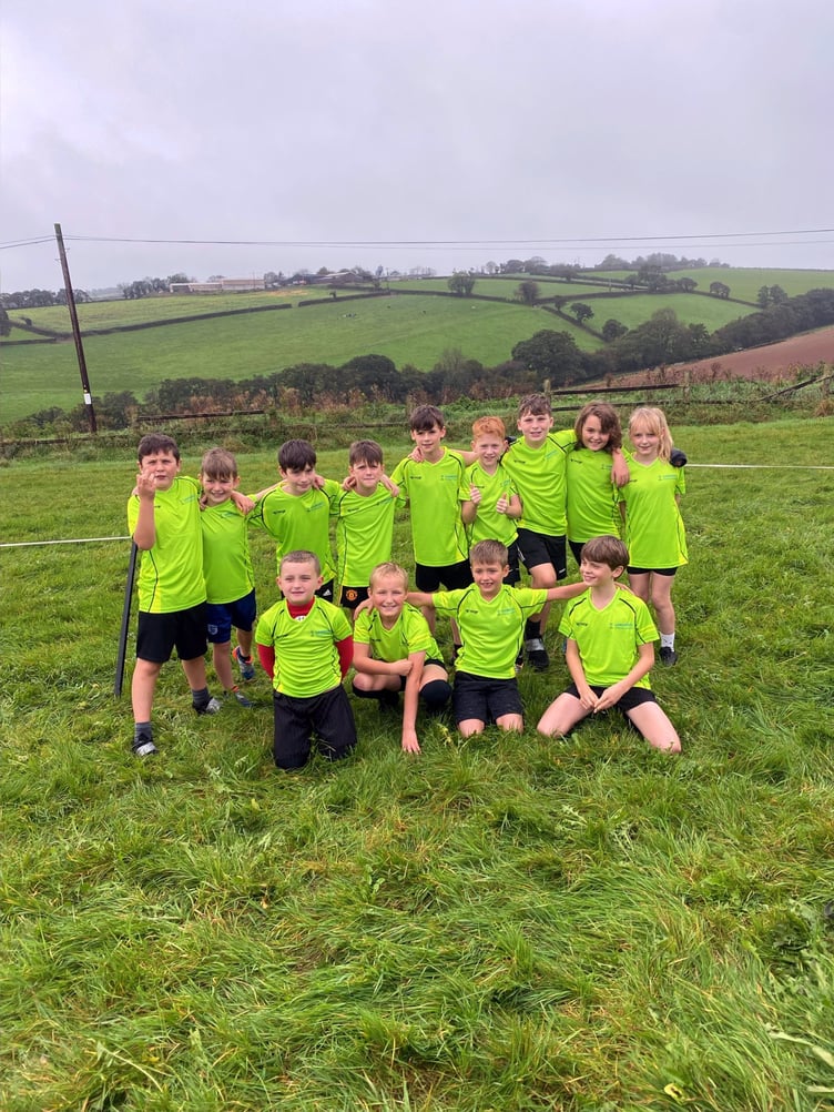 Sharon Parnell said: “Lewannick school pupils had a great time at the first cross country very wet and muddy but all enjoyed it and can’t wait for the next one.”