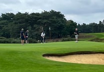 Hankley Golf Day was a hole in one for Phyllis Tuckwell fundraising