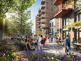 Plans for more than 450 homes and shops in Guildford get green light