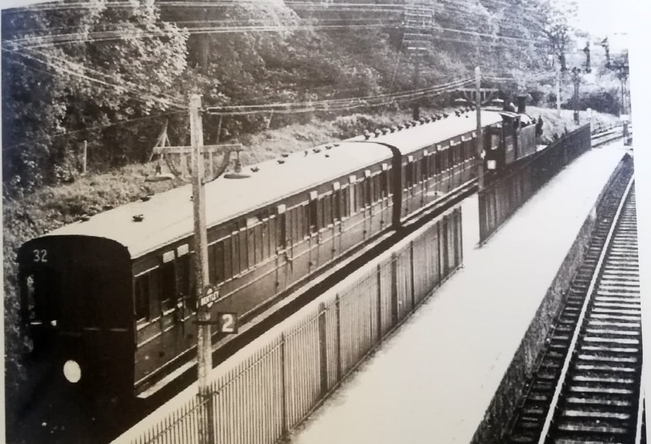<p>Is this a photo of Bentley station’s lost platform No.3?</p>