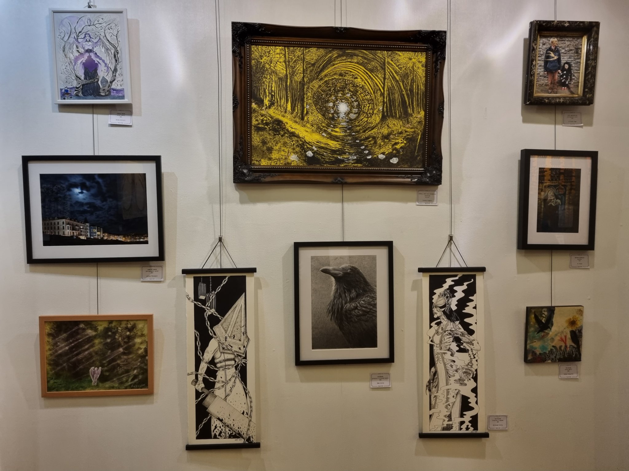 The Otherworld exhibition at the Erin Arts Centre, in Port Erin