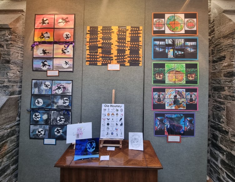 Rushen School’s submission to the Otherworld exhibition