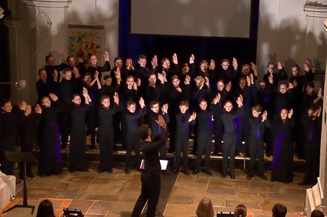 Farnham Youth Choir kicked off its 40th season at St Andrew's Church, Farnham