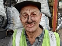<p>The soon-to-retire Leslie Pateman has been a coalman for 48 years</p>