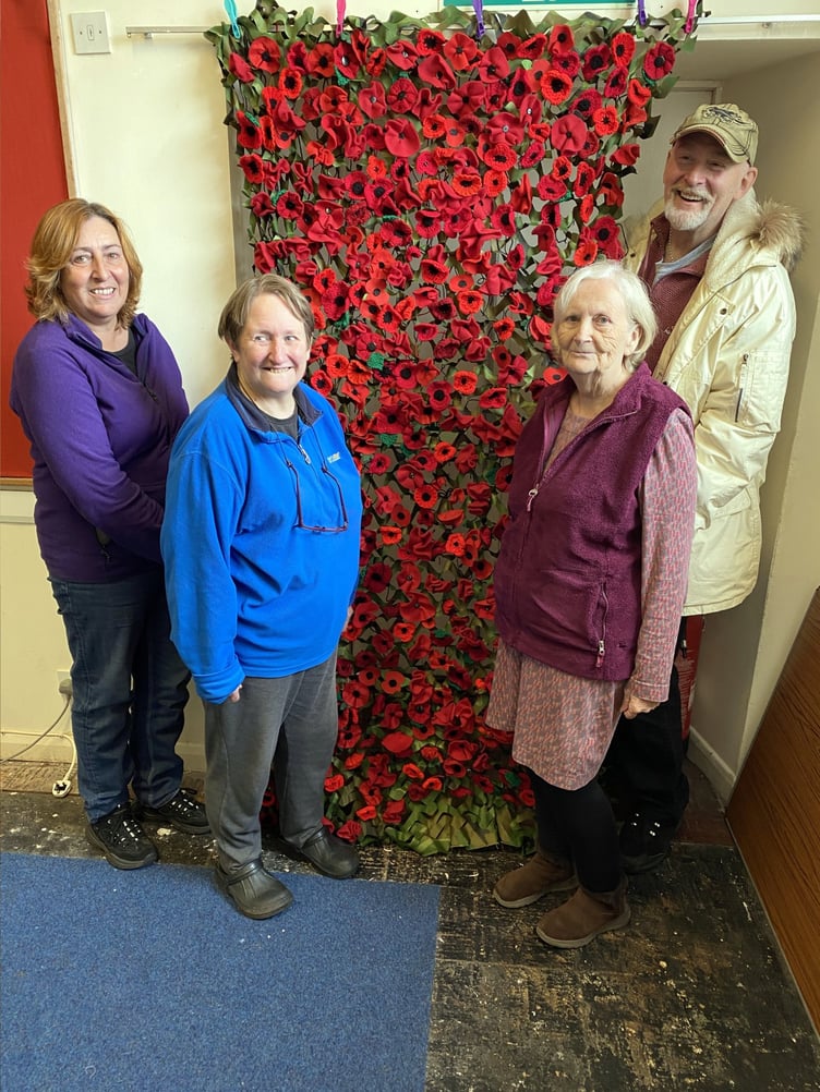 Princetown Craft group poppies
