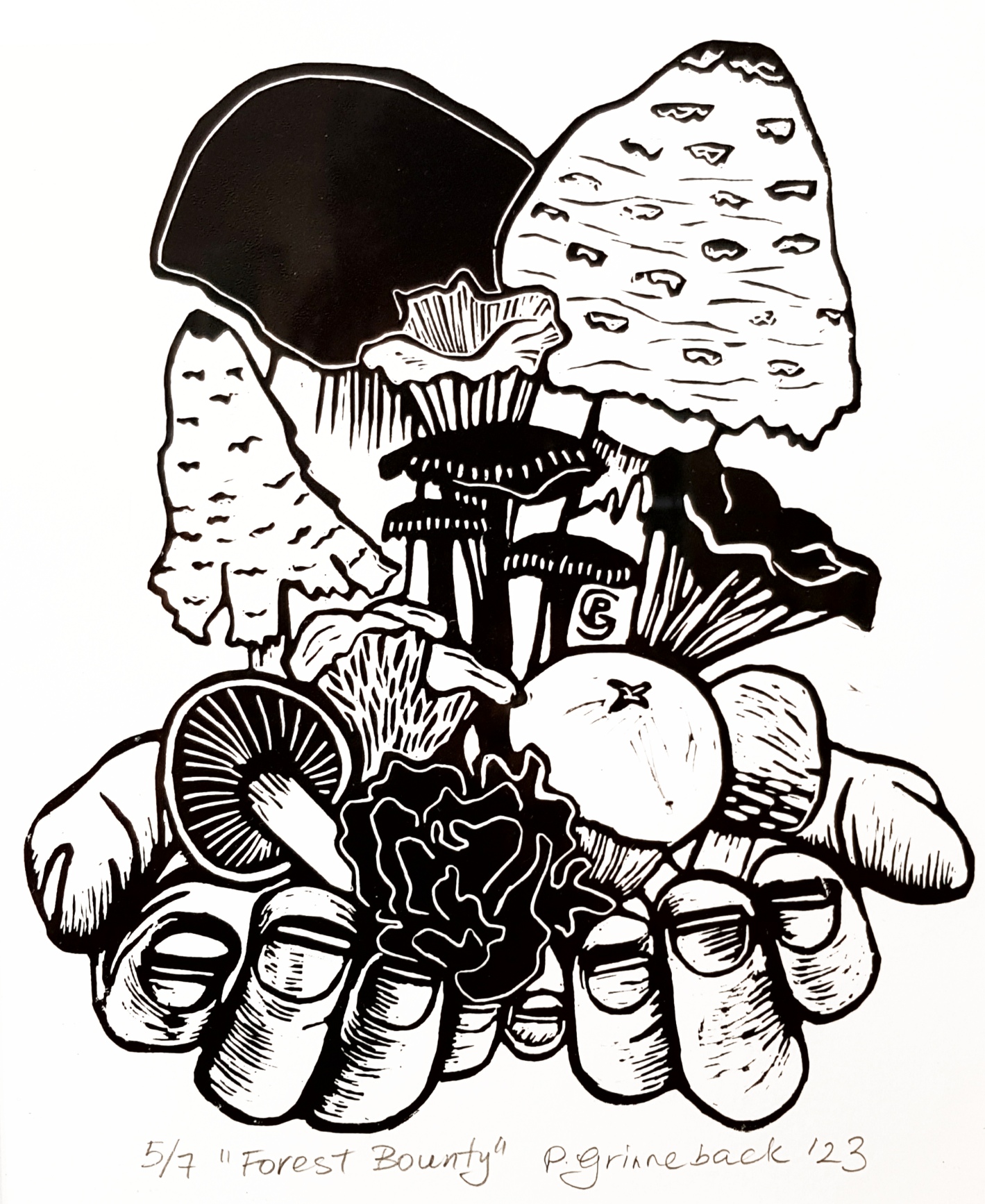 Forest Bounty by Panida Grinneback