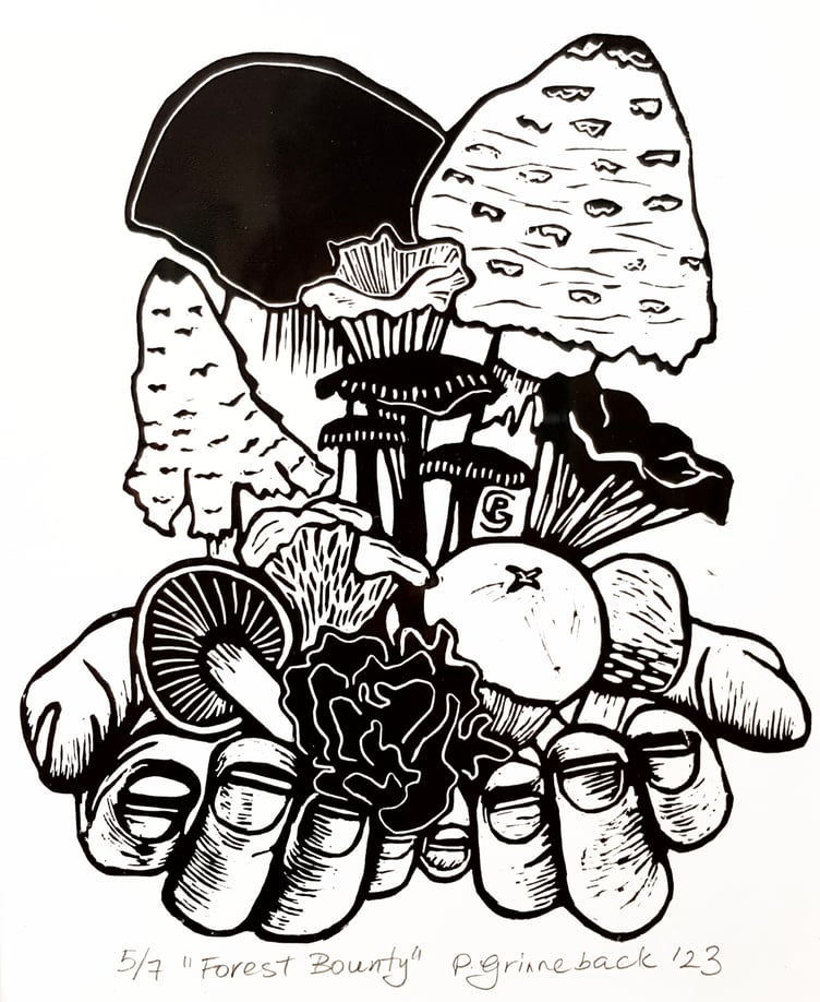 Forest Bounty by Panida Grinneback