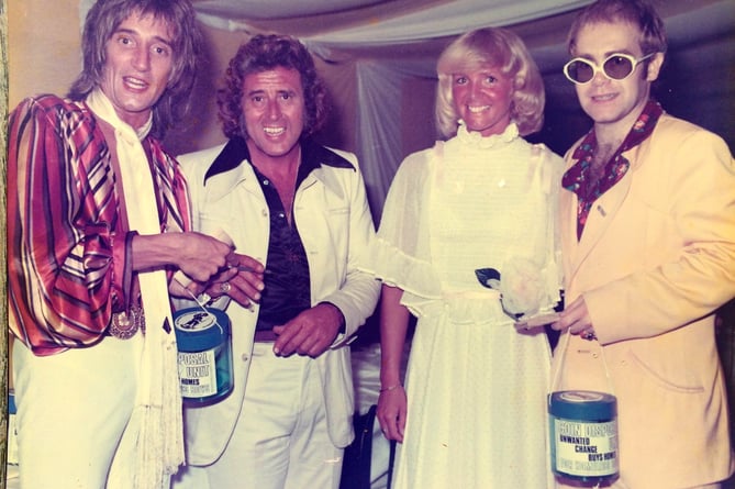 Vintage clothes from lavish wardrobe of Billy Smart Jr’s widow up for sale