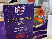 HomeStart 25th Anniversary Gala was a £10k fundraising triumph