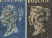 <p>Penny Black and a Tuppeny Blue will be among the rarer stamps up for auction</p>