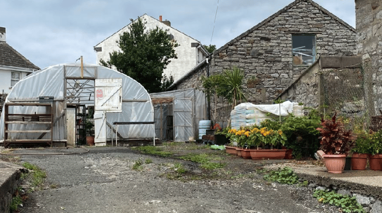 Commissioners' Yard on Milner's Terrace in Castletown