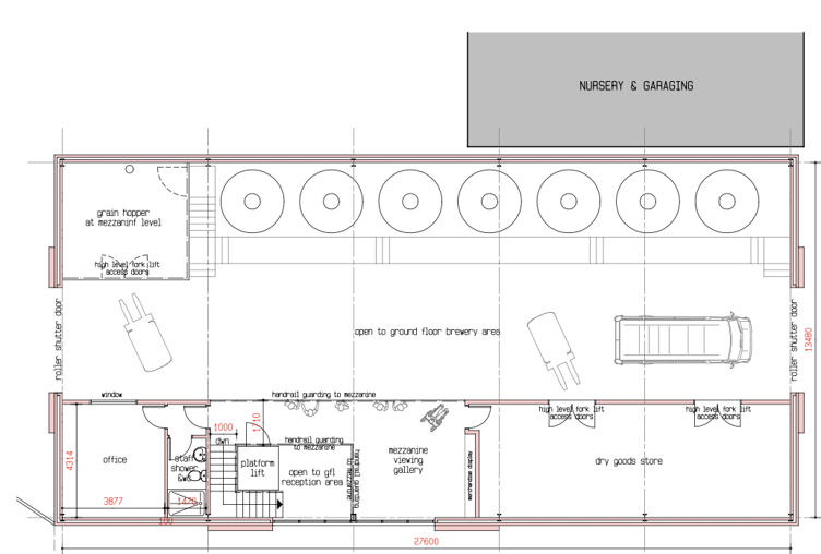 Plans for a new brewery and restaurant in Castletown