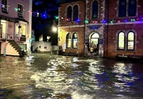 High tides cause flooding in Cornish communities