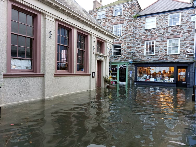 The streets of Fowey. Picture: Bob Passmore