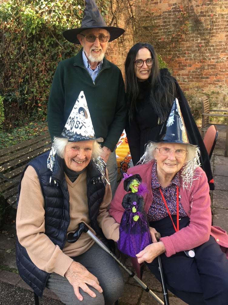 Visitors and residents alike enjoyed the Nynehead Court Halloween Spooky Trail.