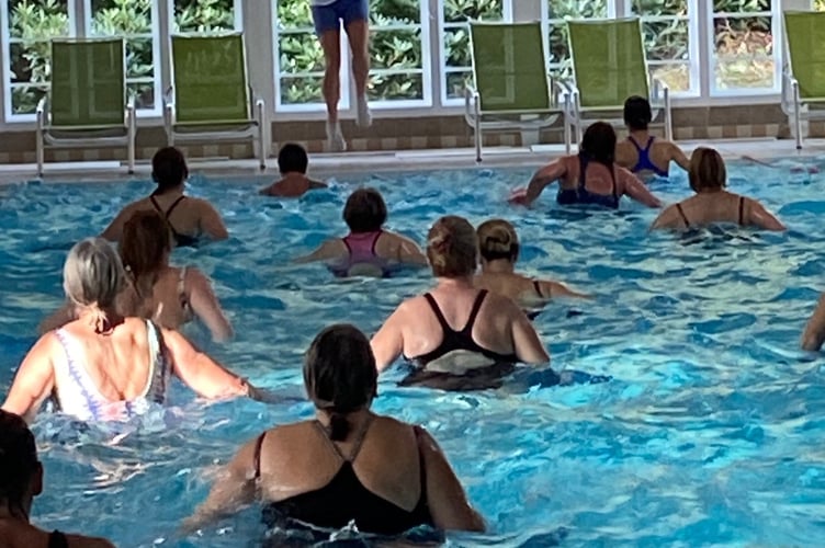 Champneys Forest Mere members charity splash