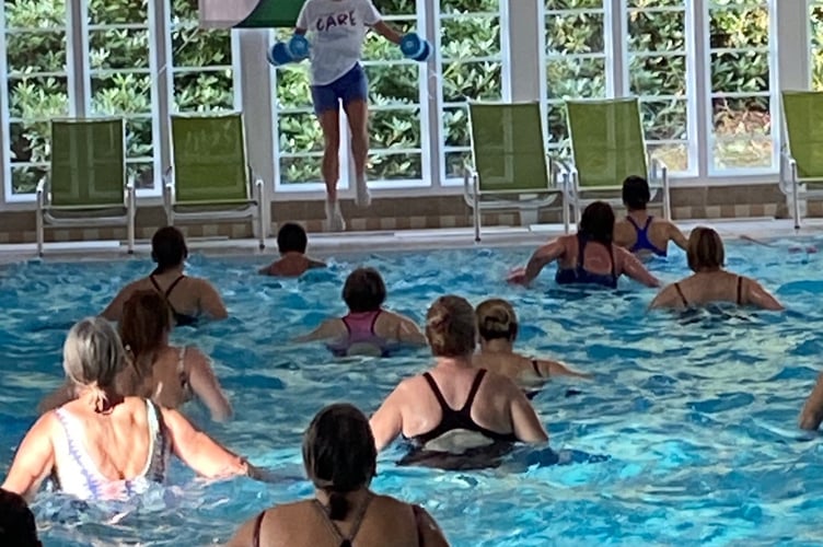 Champneys Forest Mere members charity splash