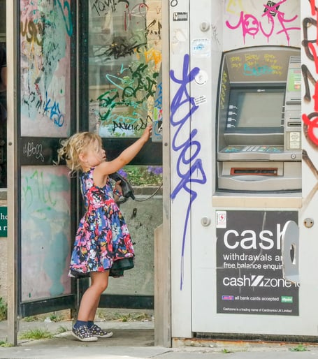 Hanging On The Telephone, by Renee Smith.