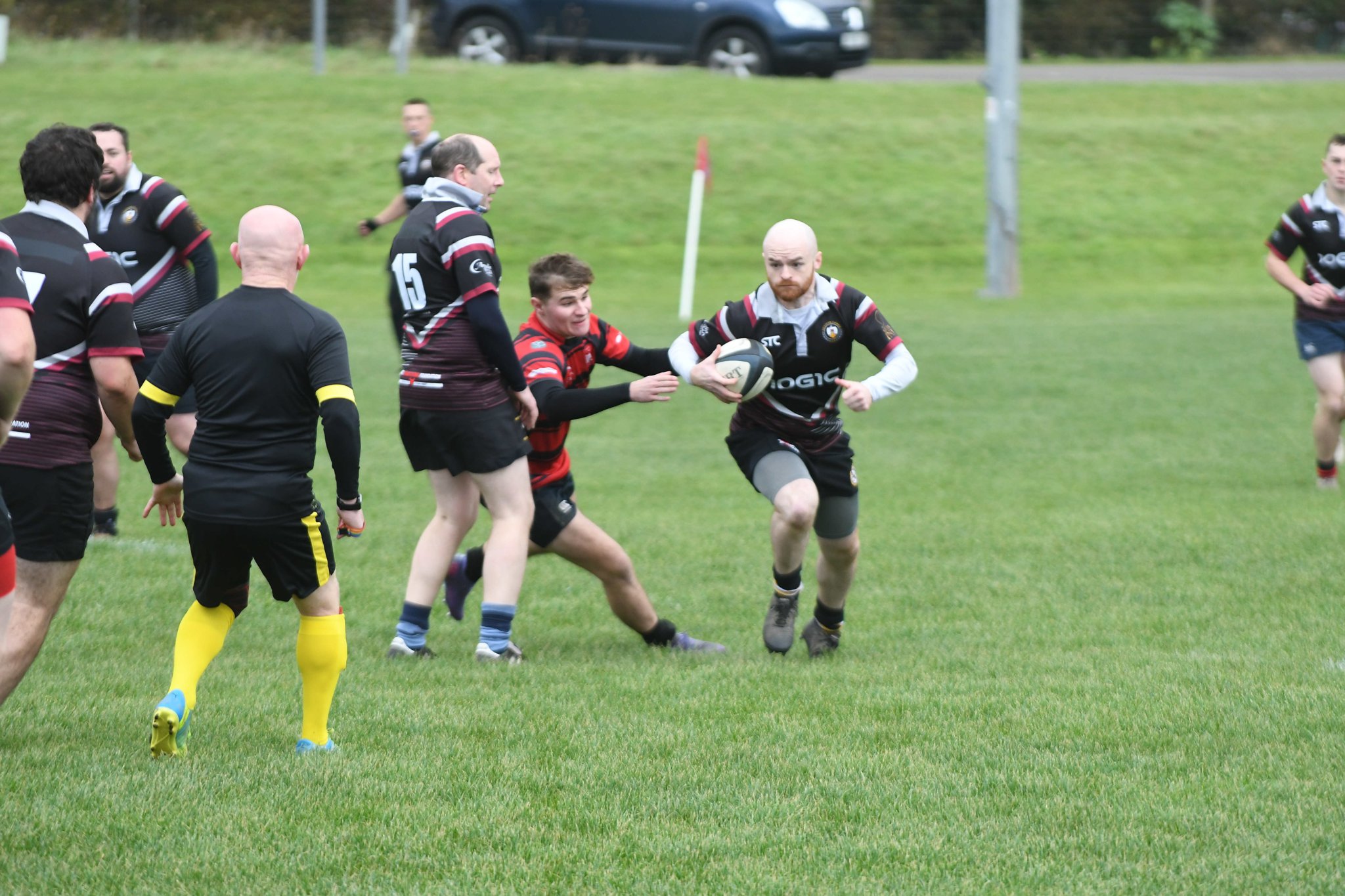 Western Vikings’ Ciaran Stephens makes a break against RamseyDK231028 (57)