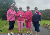 Wells Golf Club raise £2,233 on Breast Cancer Awareness Charity Day