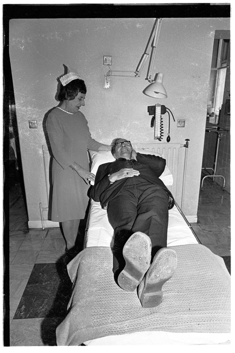 Tavistock Hospital patient