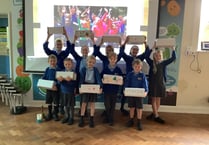 Ropley CE Primary School pupils make Christmas happier for 44 children