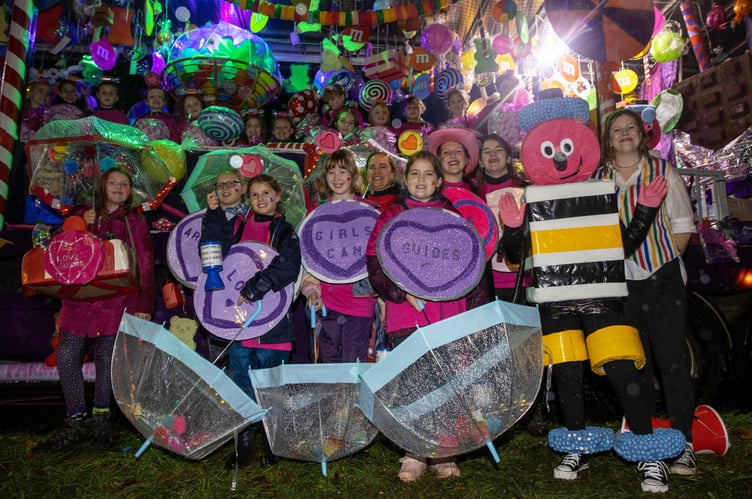 Liphook Guides’ winning entry was one for the sweet-toothed!