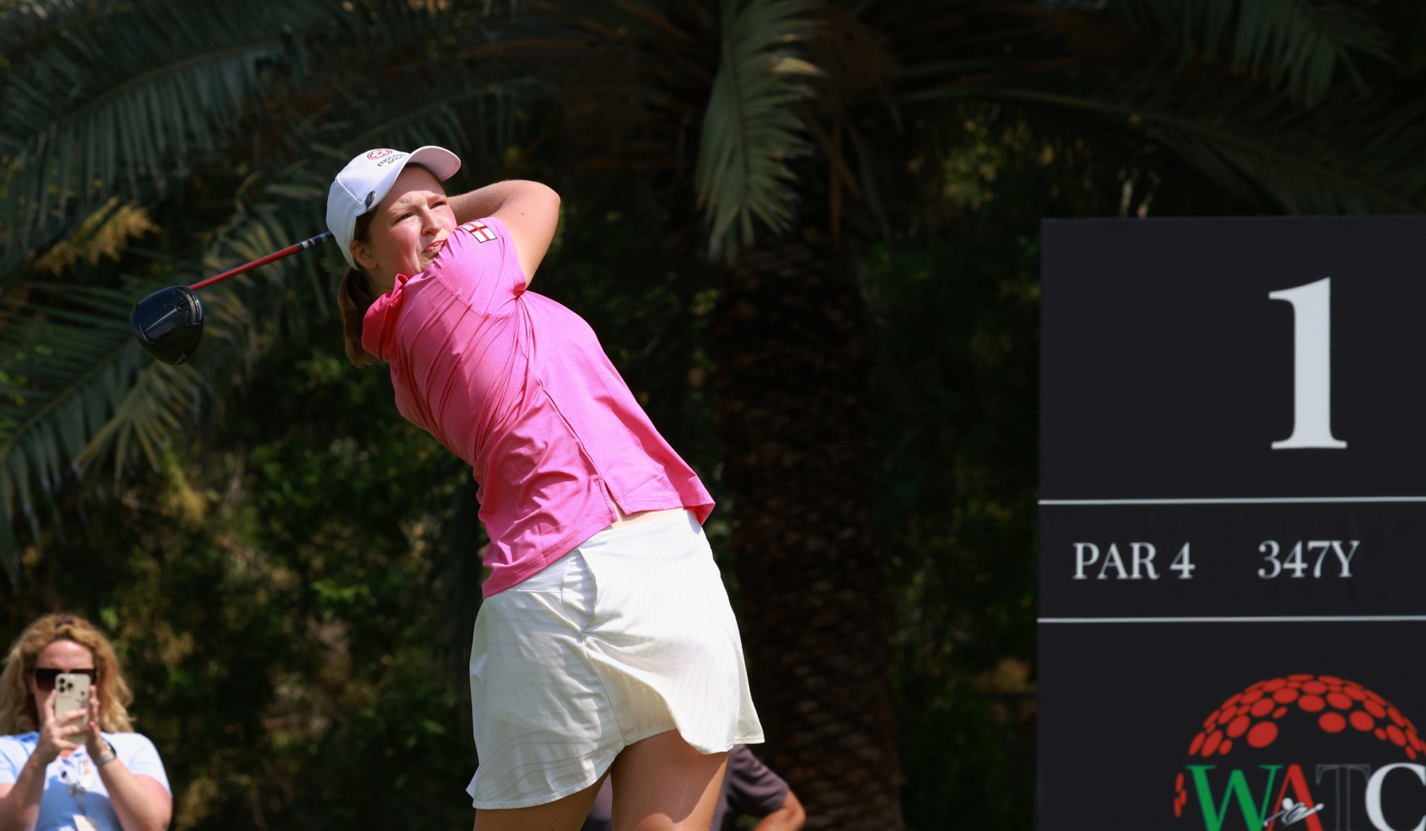 Farnham golfer Lottie Woad helps England to best-ever finish at World Team Championships