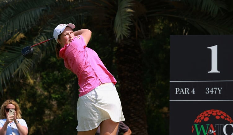 Farnham golfer Lottie Woad helped England’s women’s team to a best-ever finish at the World Team Championships in the United Arab Emirates