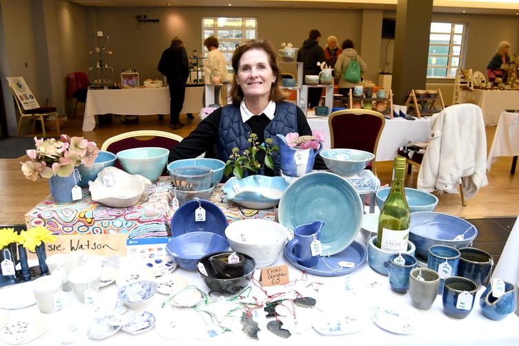 Manx Potters Fair at the Villa Marina Arcade - ceramics by Suzie Watson