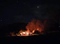 <p>The ancient ritual of ‘wassailing’ is practised at Swan Barn Farm in Haslemere each January to bless the farm’s orchards</p>
