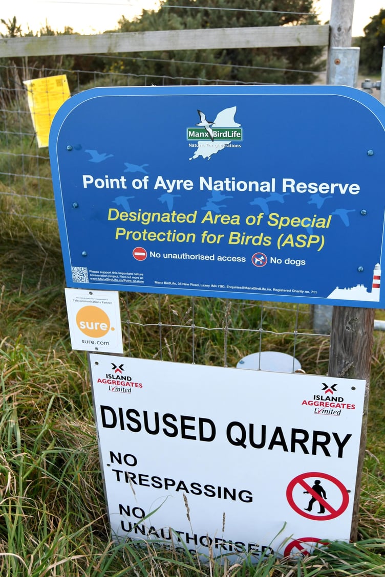 The Point of Ayre national nature reserve, a restoration project led by by Manx Birdlife