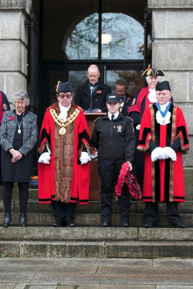 Solemn moments on Mount Folly in Bodmin. Picture: Kevin Howard