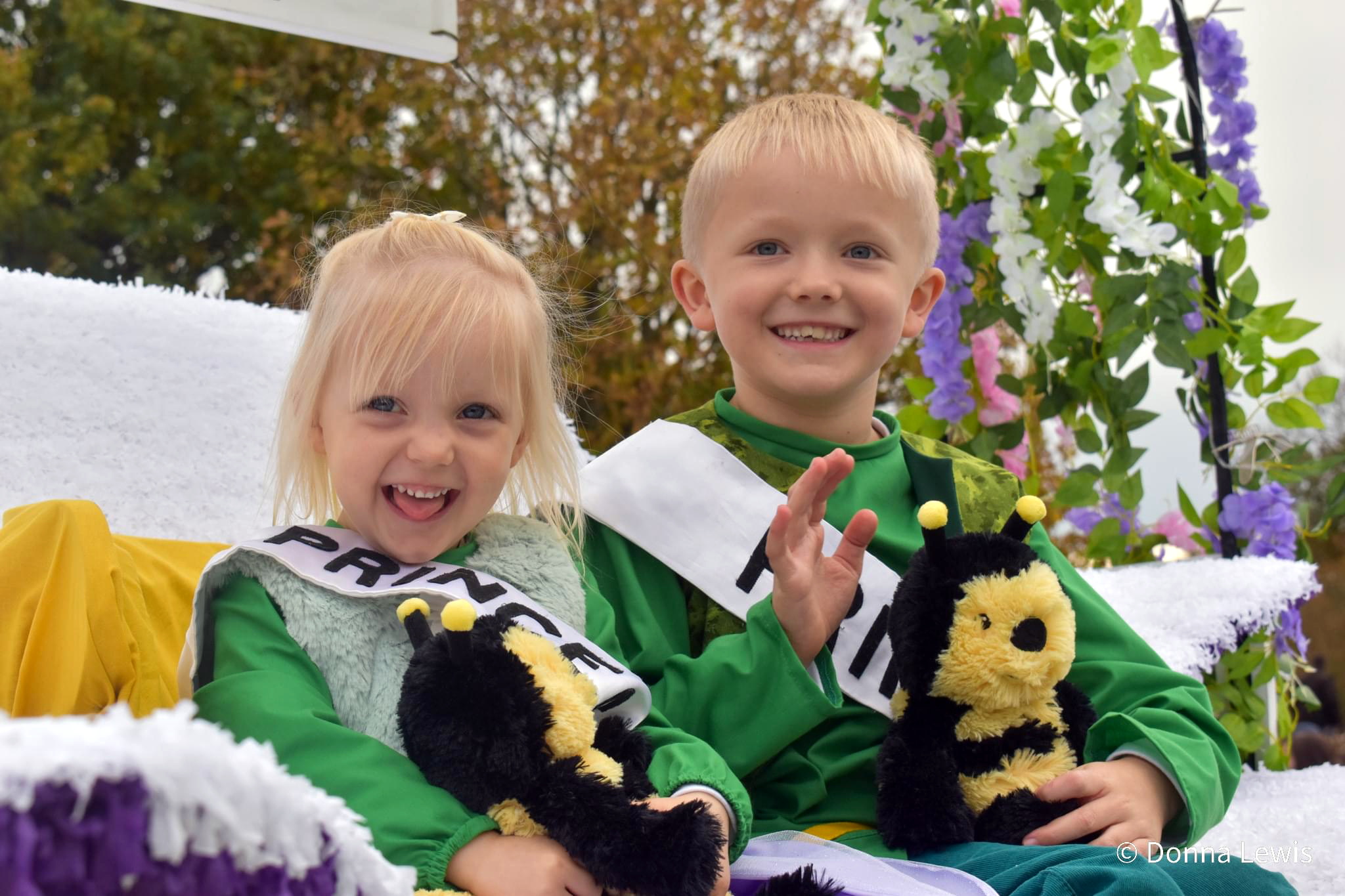 Hatherleigh Carnival prince and princess