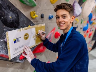 Toby Roberts is first British male climber to qualify for Olympics