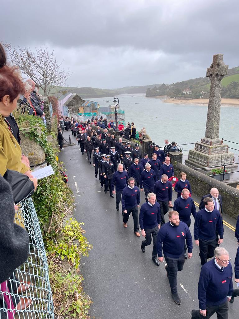 The RNLI shared this picture from Salcombe