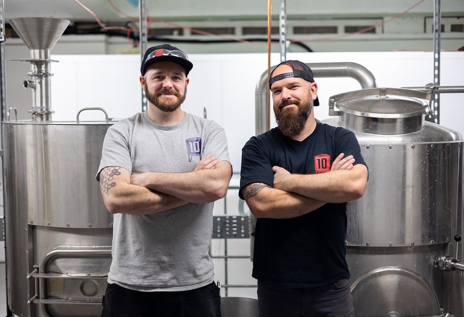 <p>Dave Hall, left, and Jason Delaney</p>